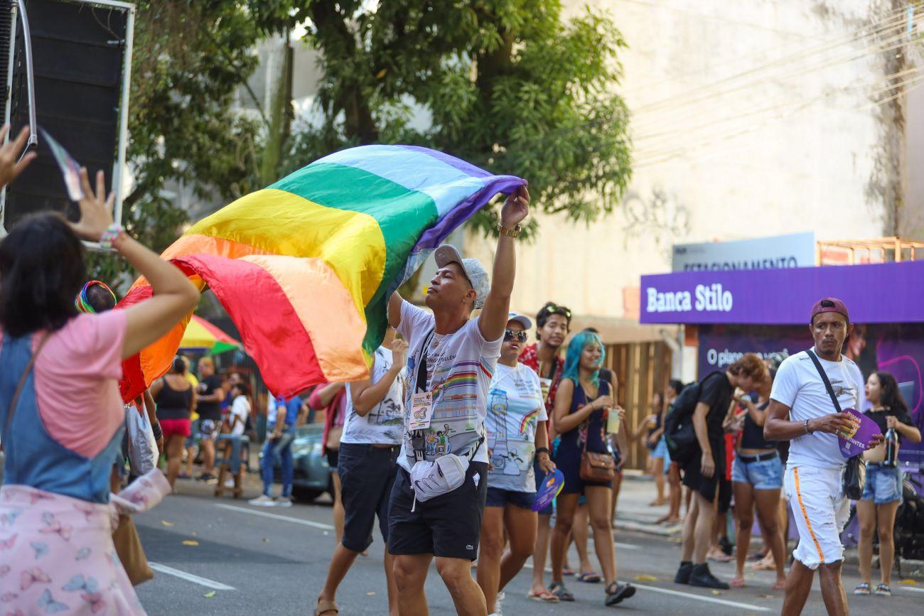 Imagem da parada LGBT