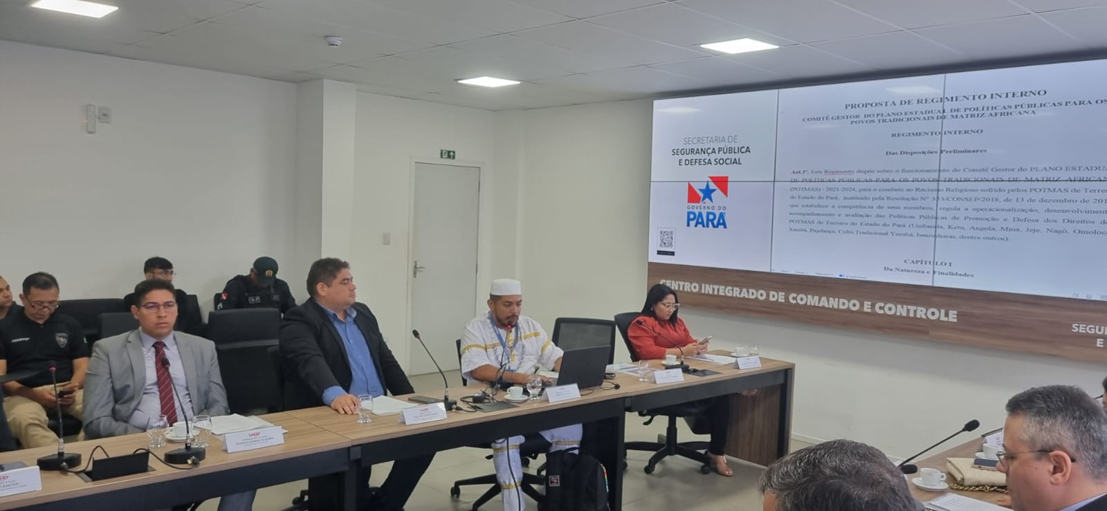 Imagem da reunião
