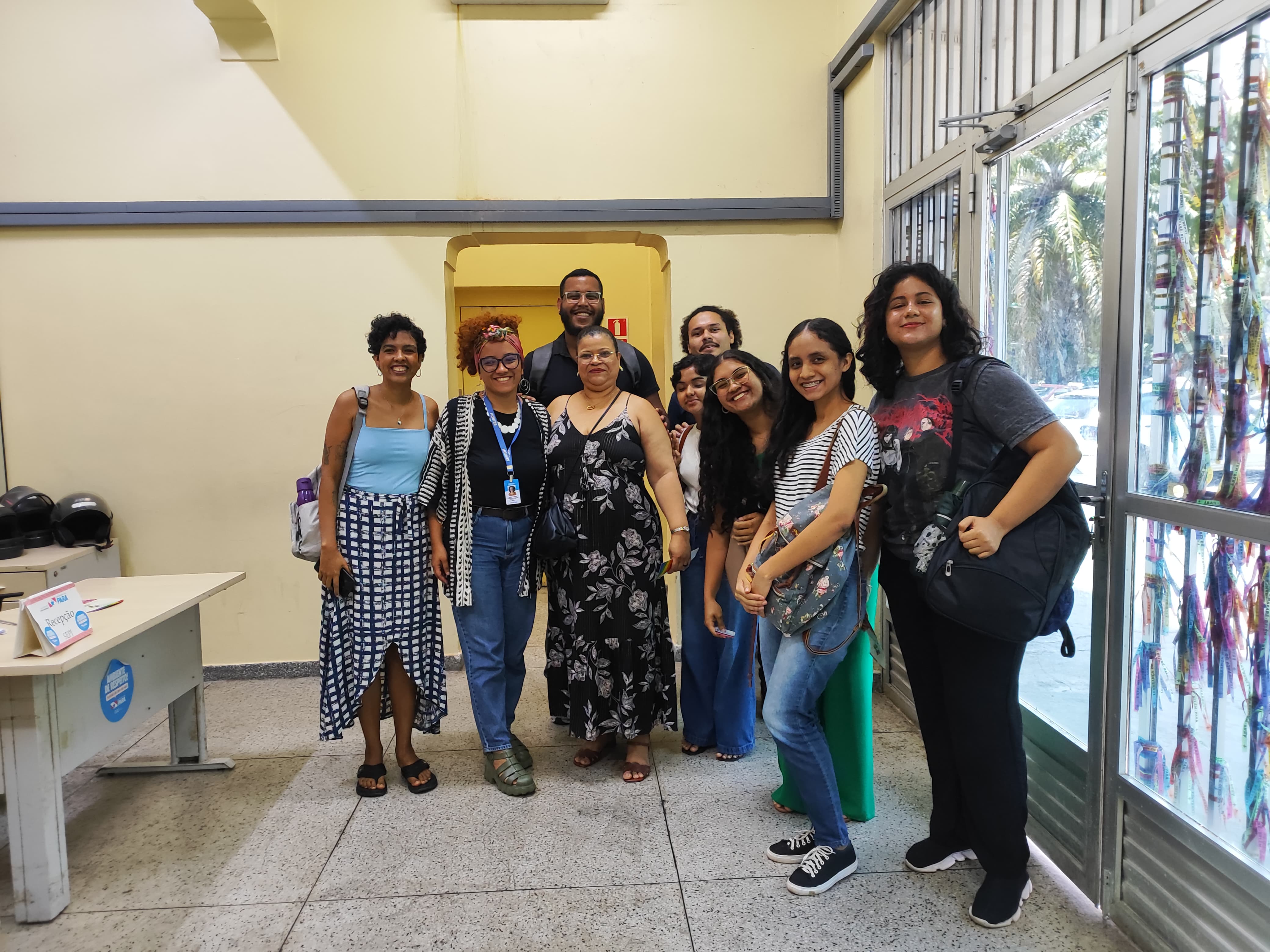 Alunos do curso de serviço social