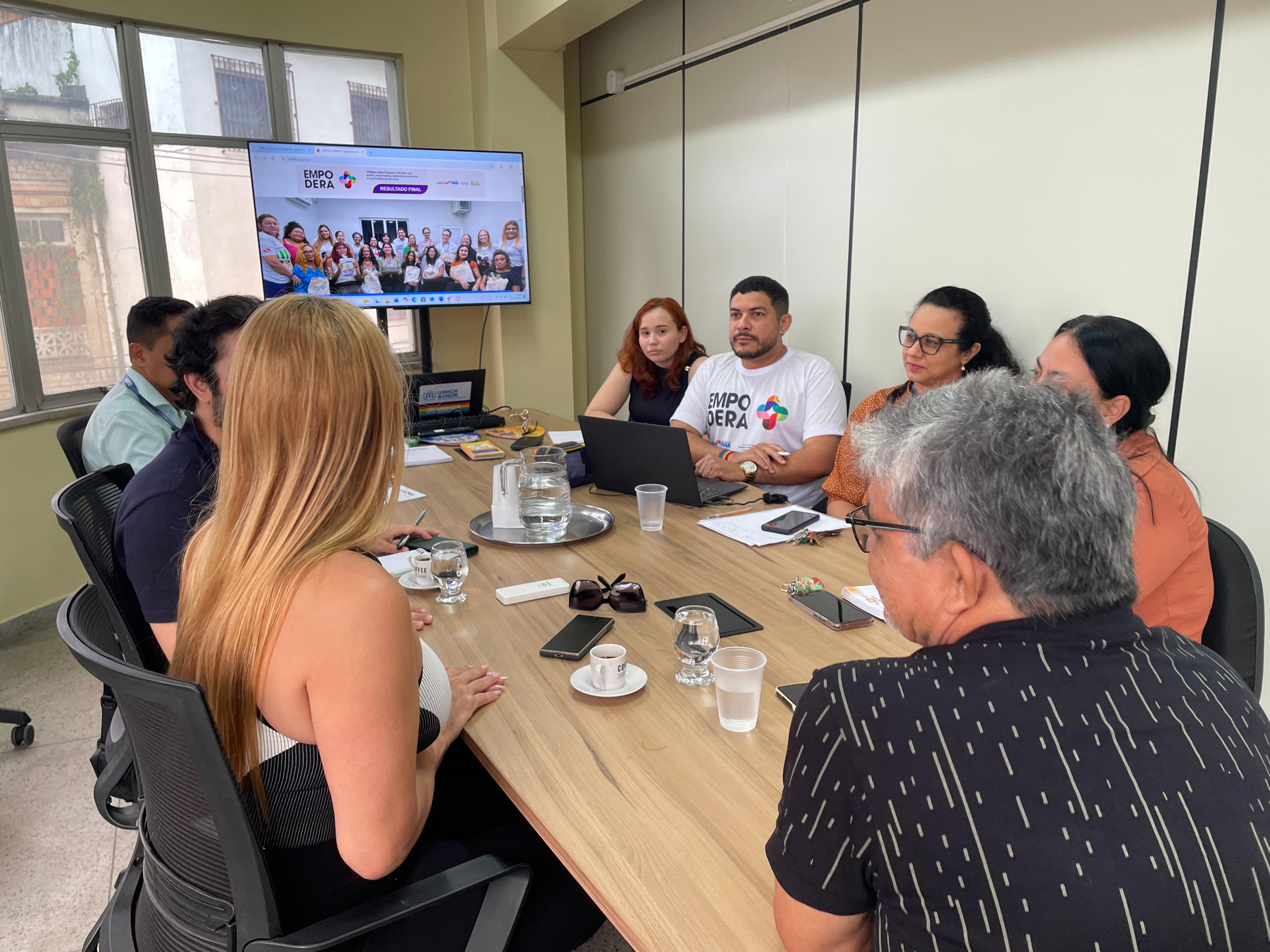 Estado e União alinham ações para fortalecer políticas públicas LGBTQIA+ no Pará