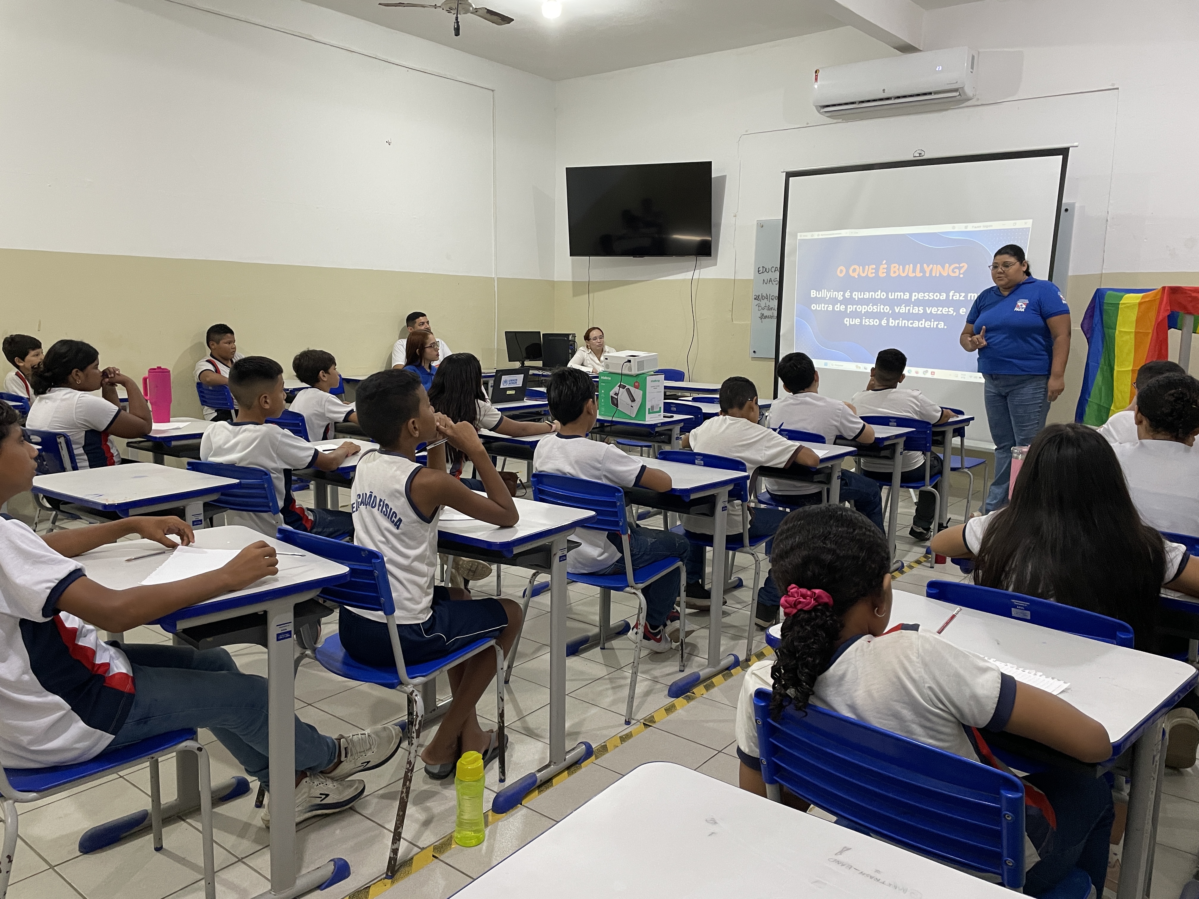 Seirdh promove ‘Direitos Humanos nas Escolas’ para alunos do Telégrafo em Belém