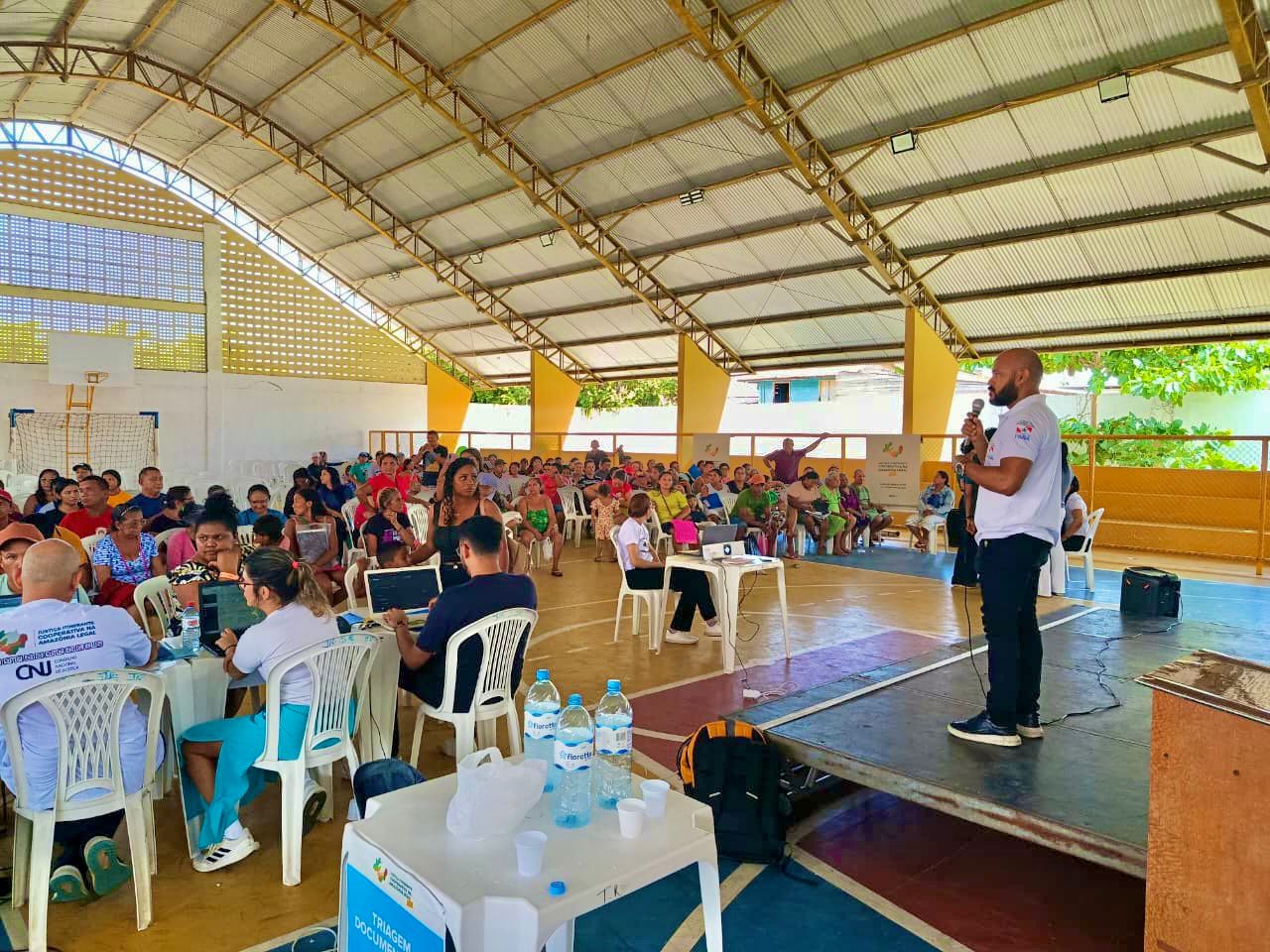 Seirdh participa do Justiça Itinerante com ações de cidadania no Marajó
