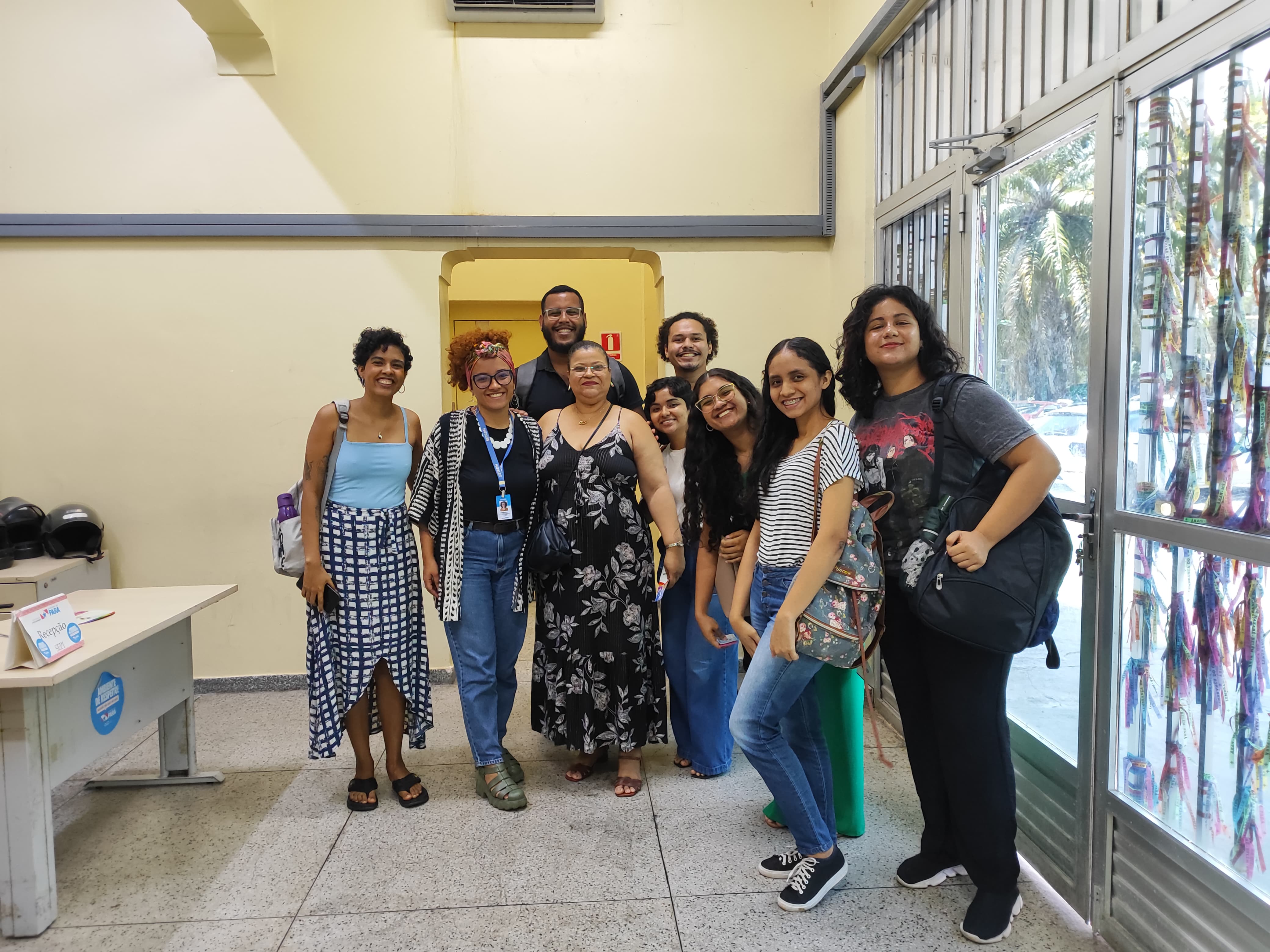 Visita institucional de discentes do curso de Serviço Social da UFPA
