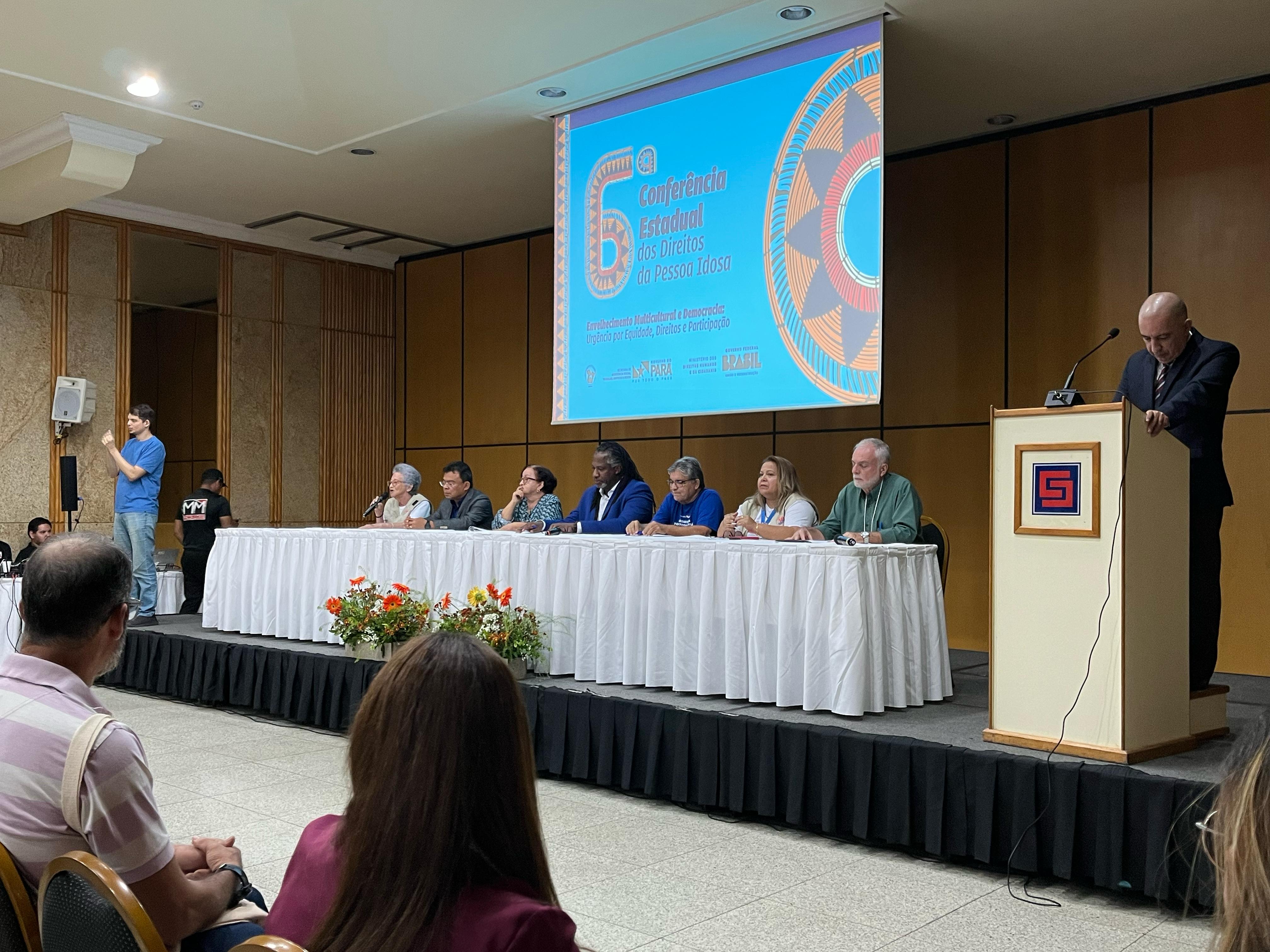 Seirdh participa de 6ª Conferência Estadual dos Direitos da Pessoa Idosa