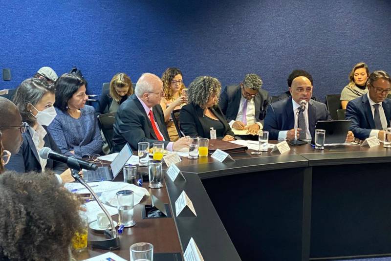Mesa Oficial do evento