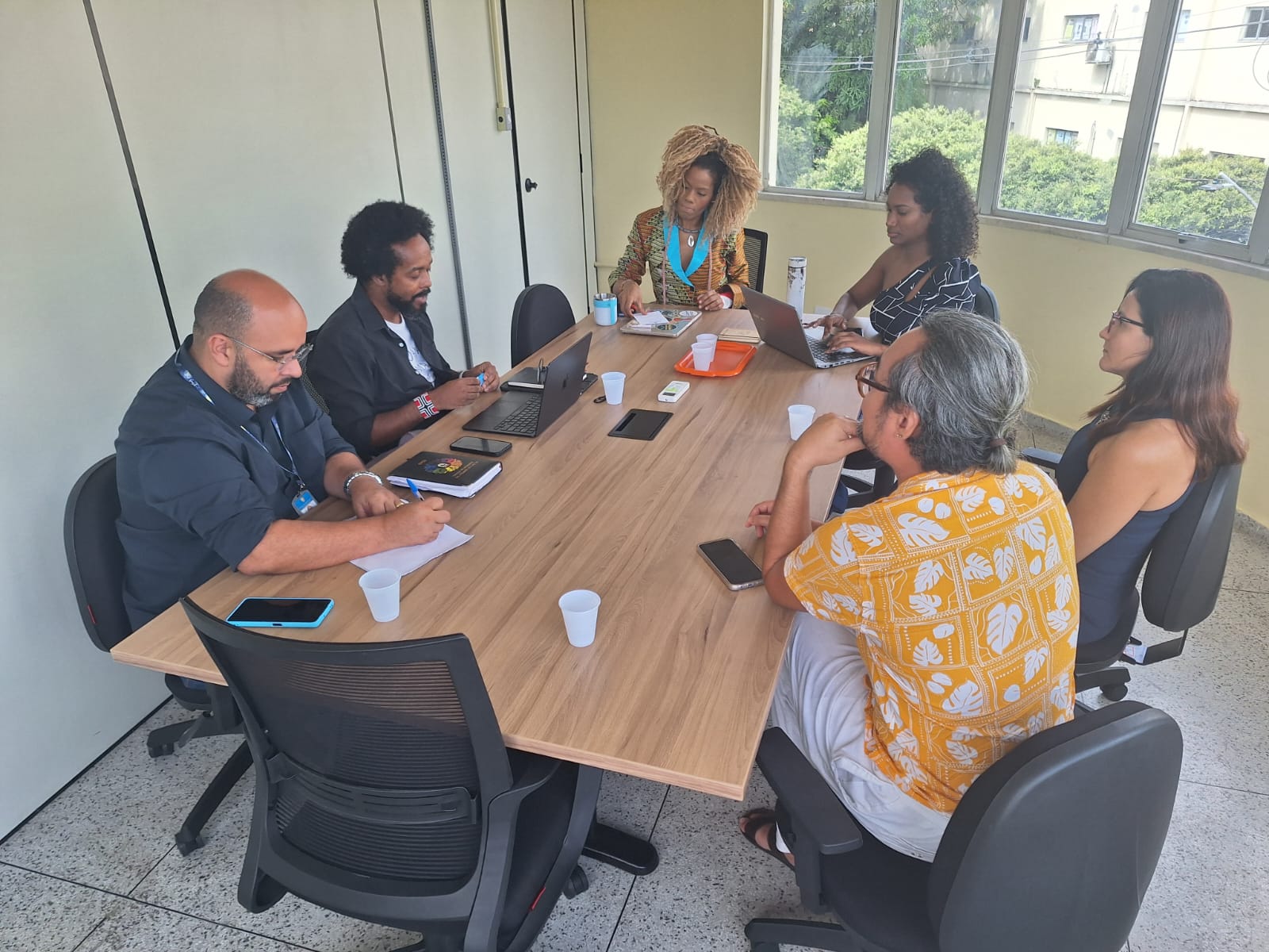 Imagem da reunião