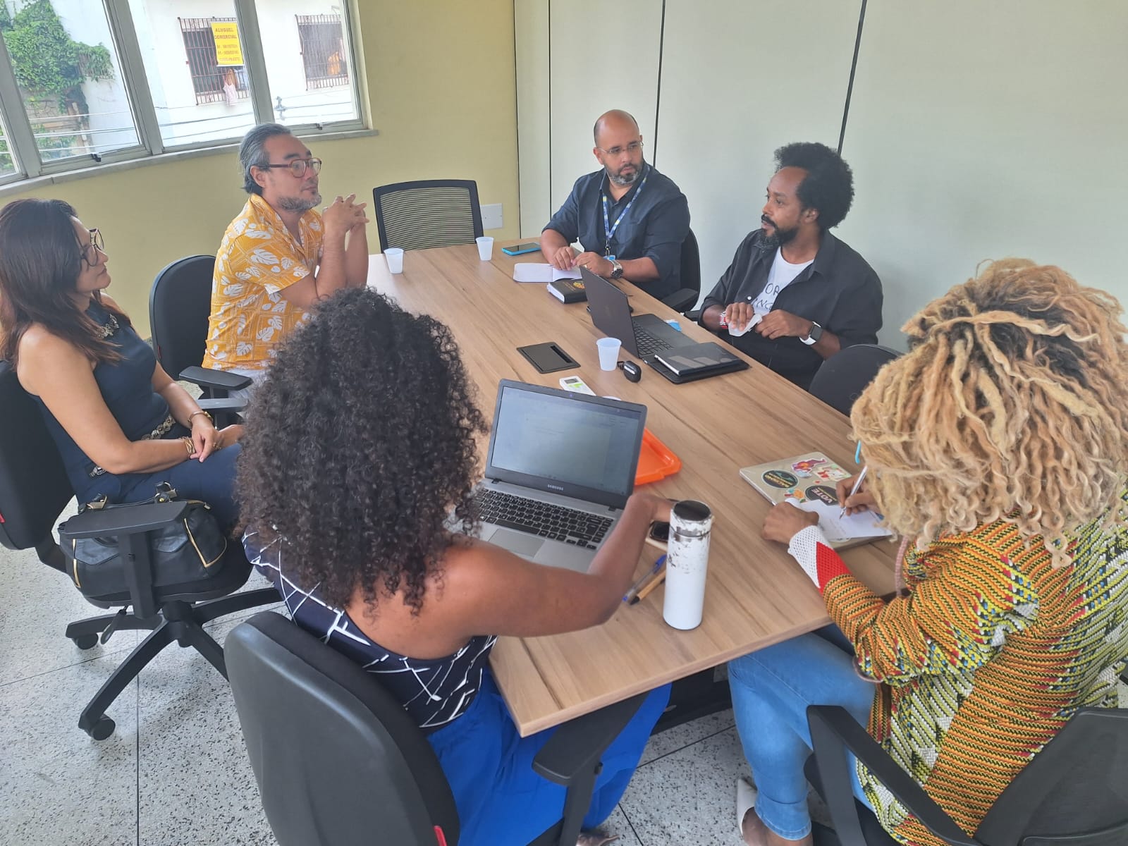 Imagem da reunião
