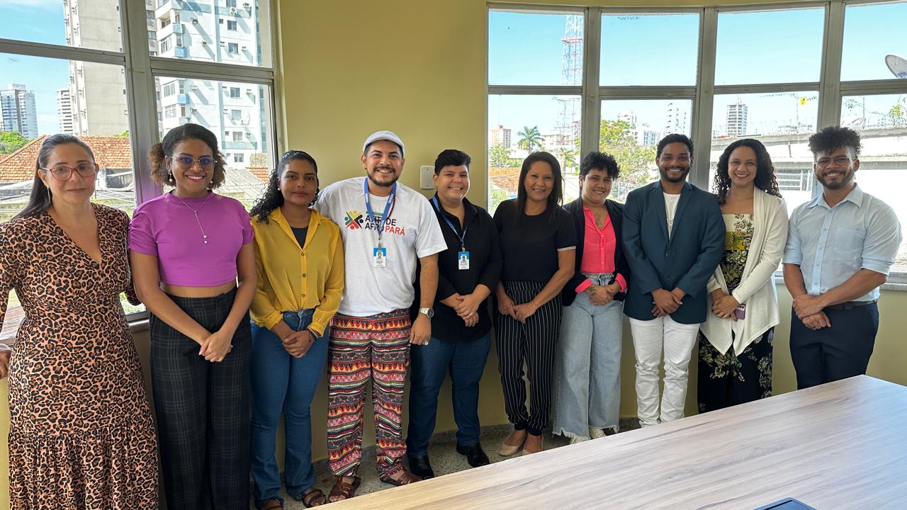 Nova equipe da diretoria de igualdade racial