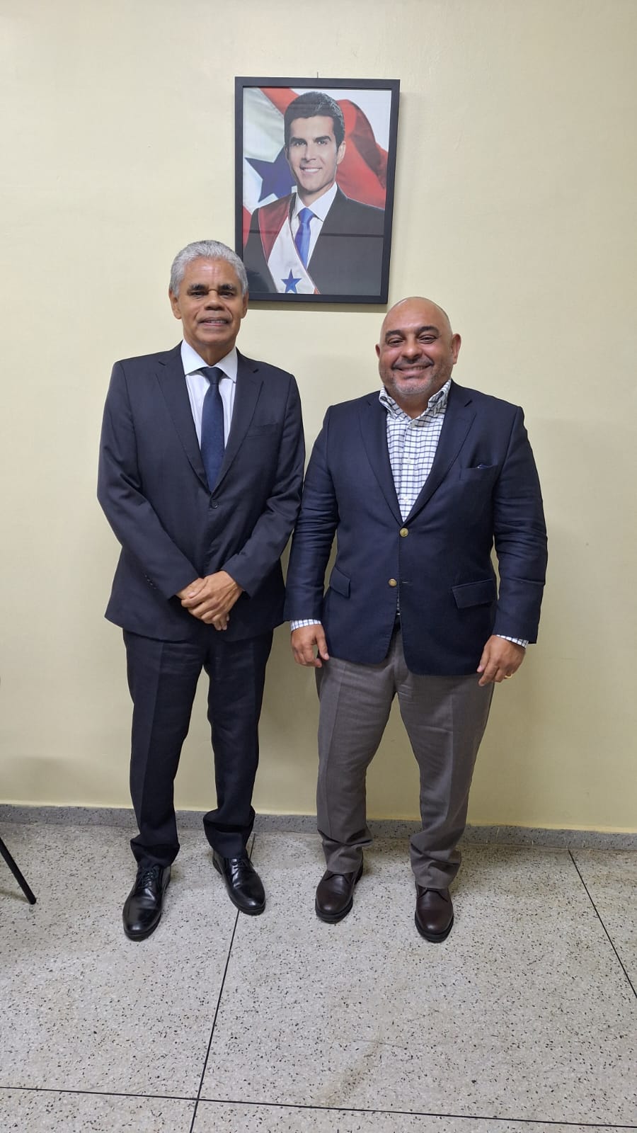 Desembargador Luiz Gonzaga da Costa Neto e o Secretário Jarbas Vasconcelos