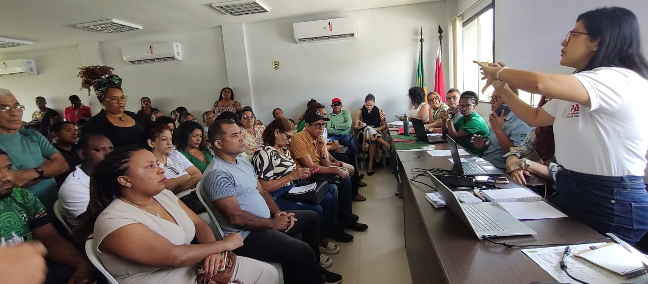 Representantes de comunidades quilombolas e de instituições públicas lotaram o auditório do Iterpa durante a 14ª edição da Mesa Quilombola.