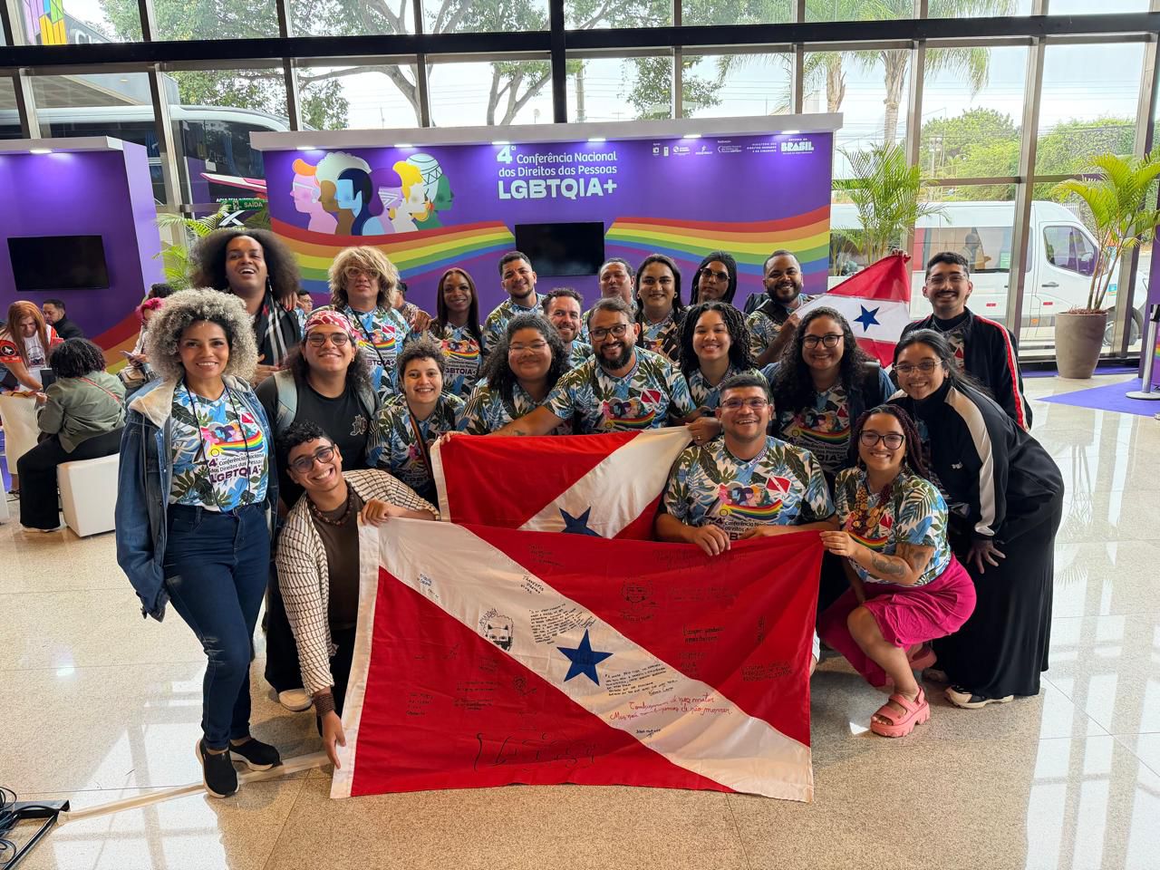 Delegação que representa o Pará no evento em Brasília