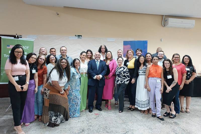 Grupo que participou da oficina