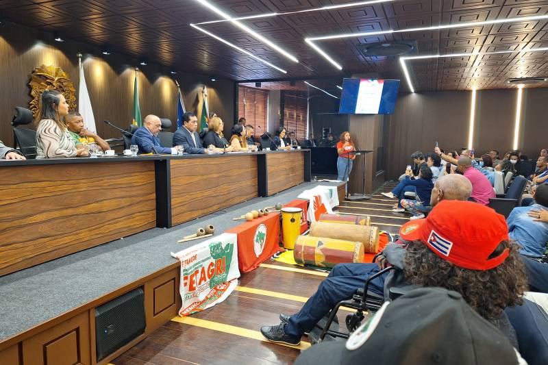 Mesa Oficial do evento