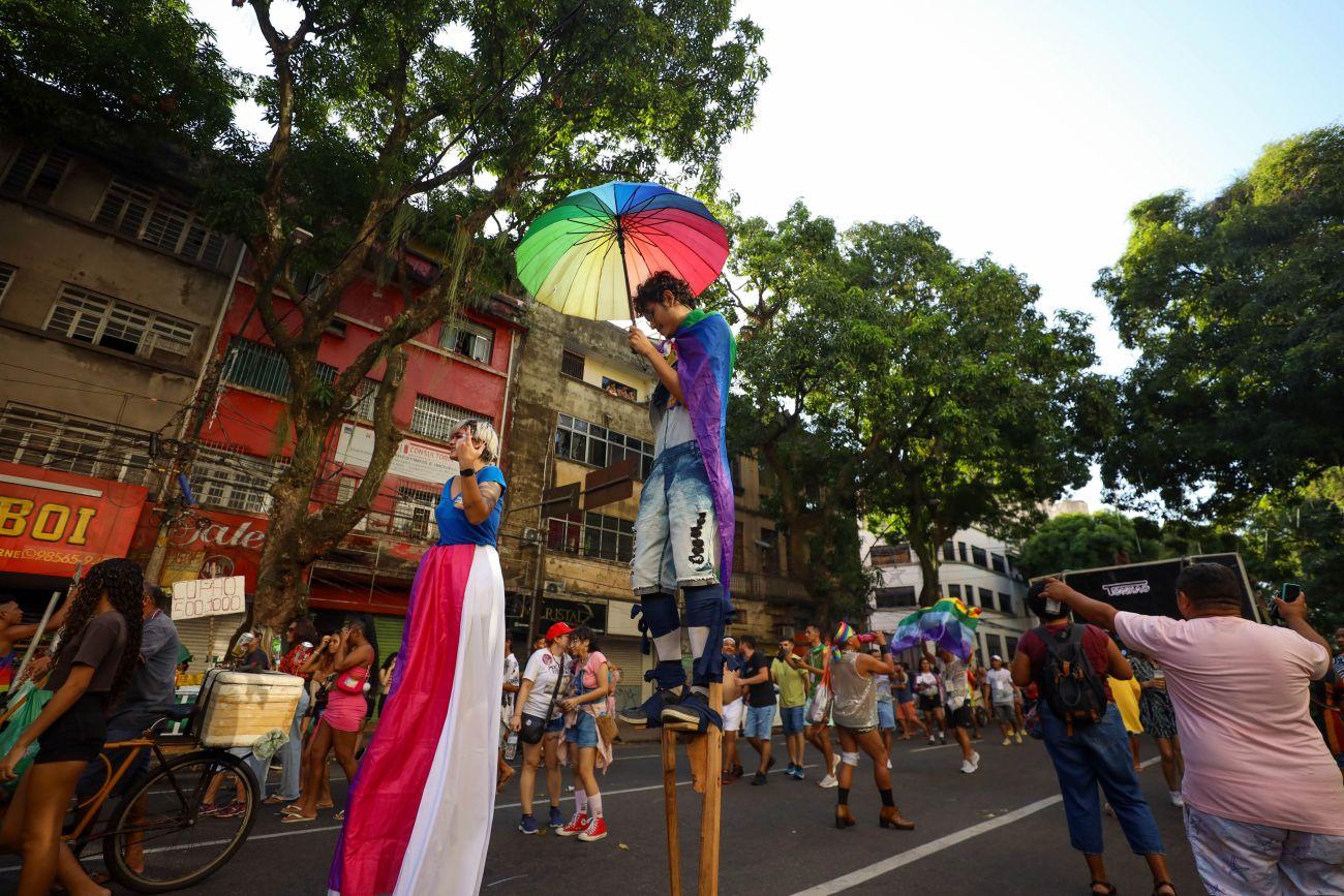 Imagem da parada LGBT