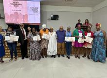 Mulheres negras homenageadas com a comenda