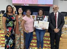 Mulheres negras homenageadas com a comenda