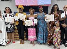 Mulheres negras homenageadas com a comenda