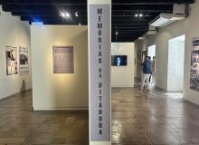 Entreda da Exposição Memórias da Ditadura