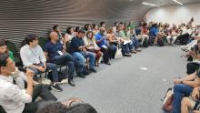 Imagem da palestra