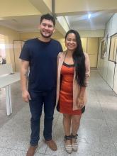 Carla Crispin e Otávio Mota