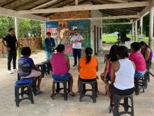 visita à comunidade quilombola